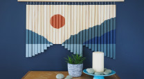 Dowel-ightful décor: Add some style to your space with this DIY wood dowel art photo