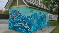 Award-winning mural unveiled in Rangiora photo