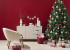 Classic Christmas with a local twist: green, red and cream Christmas decorating ideas photo