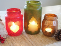 Light up your Christmas with these DIY Christmas lanterns