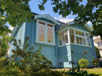 A colourful transformation for this home exterior