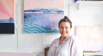 Meet the Resene artist who’ll be painting LIVE at Art in the Park 2023! photo