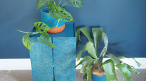 This DIY pedestal is 'crackin' good!  photo