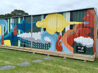 Shann Whitaker’s nature mural will blow you away