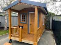 Decorated kid's playhouse brightens lives and gives back