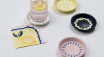 Coastin' in style: DIY terracotta saucer coasters photo