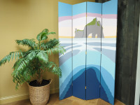 A coastal canvas: How to create your own summer scene screen 