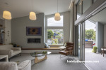 Living room, living room featuring Resene Emerge