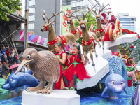 Celebrating Christmas: A parade of colour