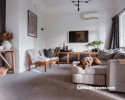 boho lounge, Resene Alabaster, Resene Black White, 