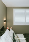Bedroom, bedroom featuring Resene Double Lemon Grass