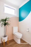 Bathroom, bathroom painted in Resene Just Right