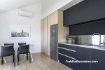 Black and White Kitchen