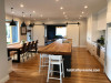 white, kitchen, dining, resene double black white, resene half black white, gisborne, farmhouse