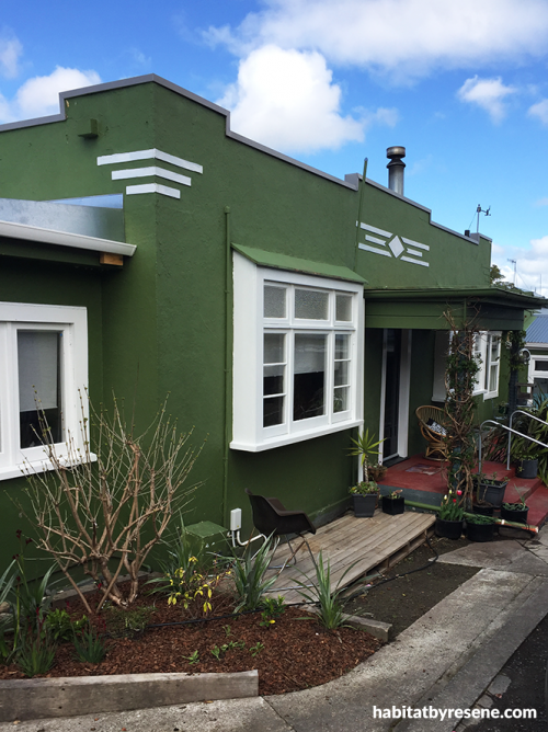 green, exterior, art deco, paint ideas, paint trends
