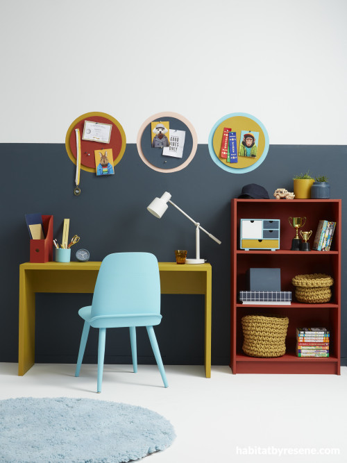 kids desk, Childs desk, kids bedroom inspo, Resene