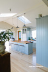 blue kitchen, kitchen inspiration, decorating with blue, kitchen Reno, Resene